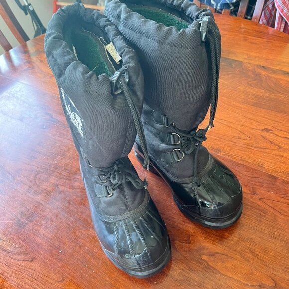 Sorel Hand Crafted Natural Rubber Glacier‎ Women's Boots - Size 7 - Picture 1 of 12